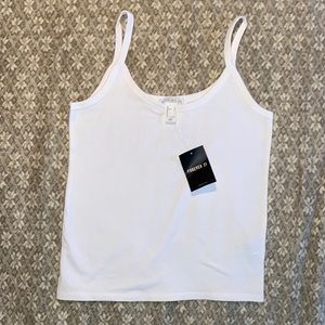 White Forever 21 tank top